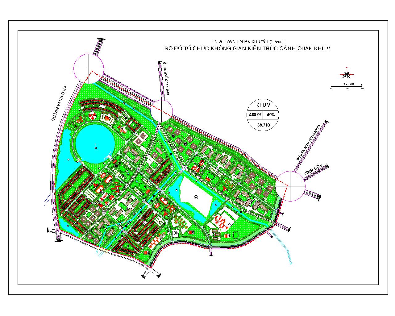 Phân khu chức năng số 5 Dự án Khu đô thị Vincity Hóc Môn